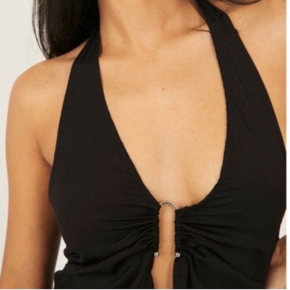 FREE PEOPLE Calista Top in Black size:Large - Picture 2 of 6